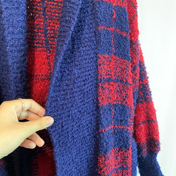 Vintage Westbound Plaid Cardigan - Picture 6 of 6